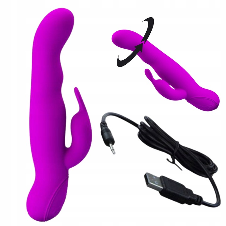 Vibrátor, Lybaile, Love Mystic, szilikon, 23,5 cm, lila