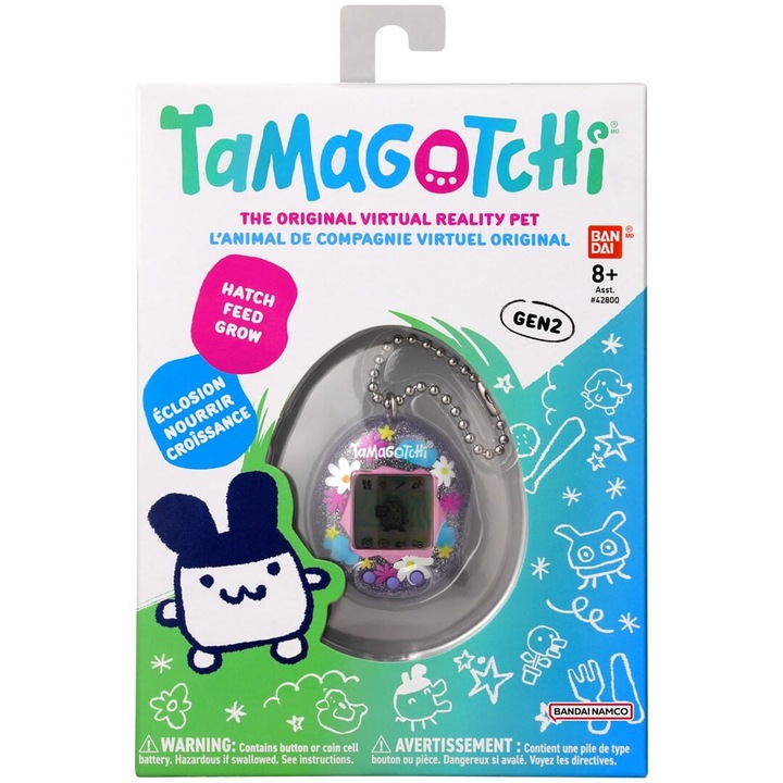 Детска играчка Tamagotchi Flower Perfume, Bandai, 8 години+