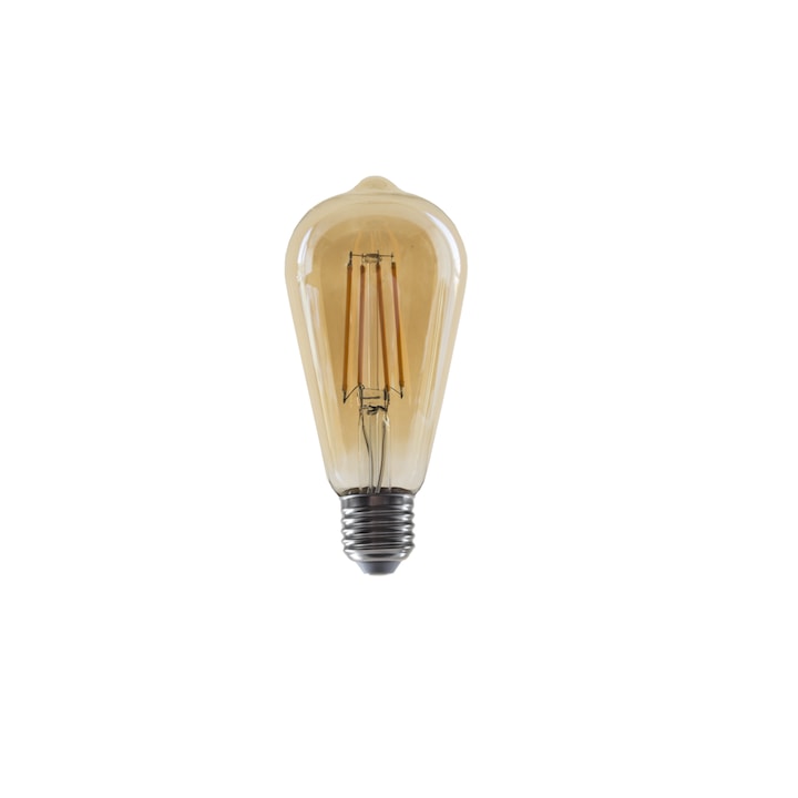 LED лампа Lightex FILAMENT, 8W, 220V, E27, ST64, 2700K, 1055lm