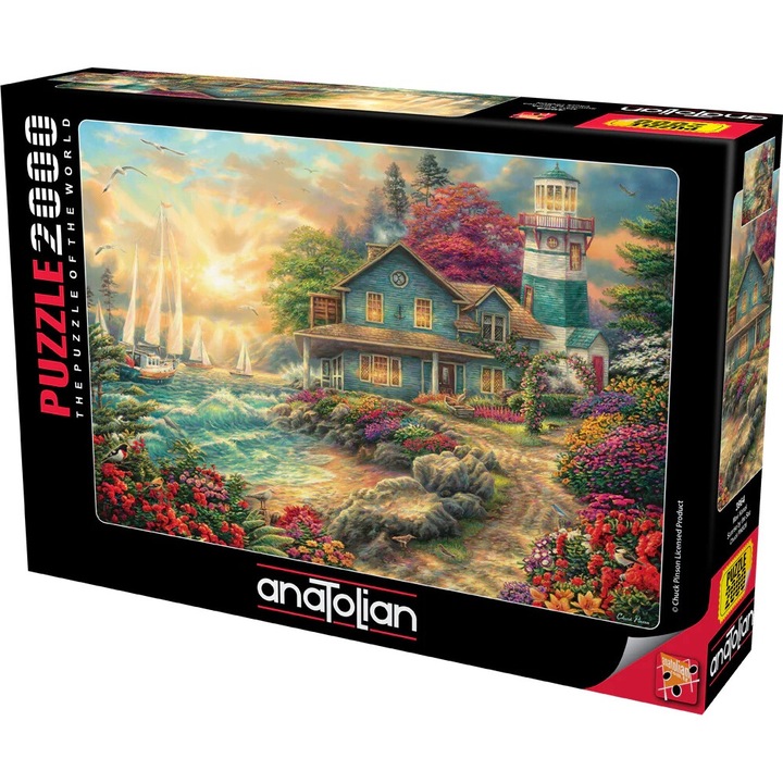 Пъзел, Anatolian, Изгрев край морето, 2000 части