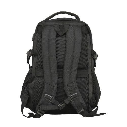 Rucsac pentru laptop, 15.6", 33 x 49 x 17 cm, Negru