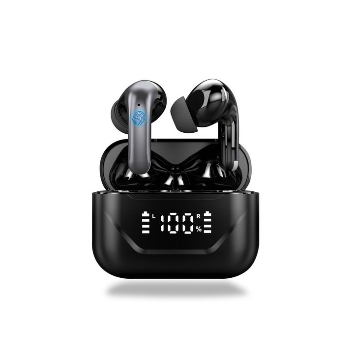 Casti Wireless A17Pro, casti cu anulare a zgomotului wireless, Microfon ...