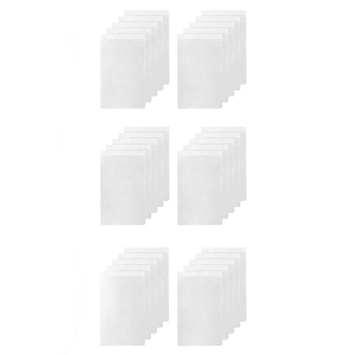 Set filtru piscina Sunmostar, nylon alb, 13x22cm