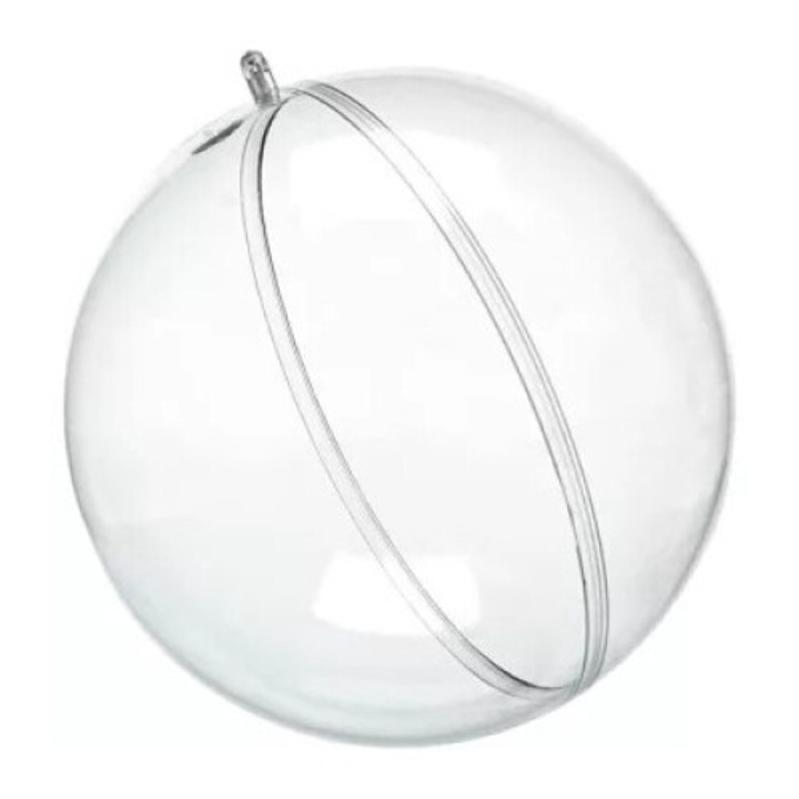 Accesoriu decorativ, Sfera, 2 parti, 8 cm