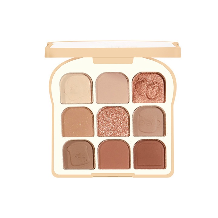 Szemhéjfesték paletta, QttvbTna, pigmentált színek, többszínű