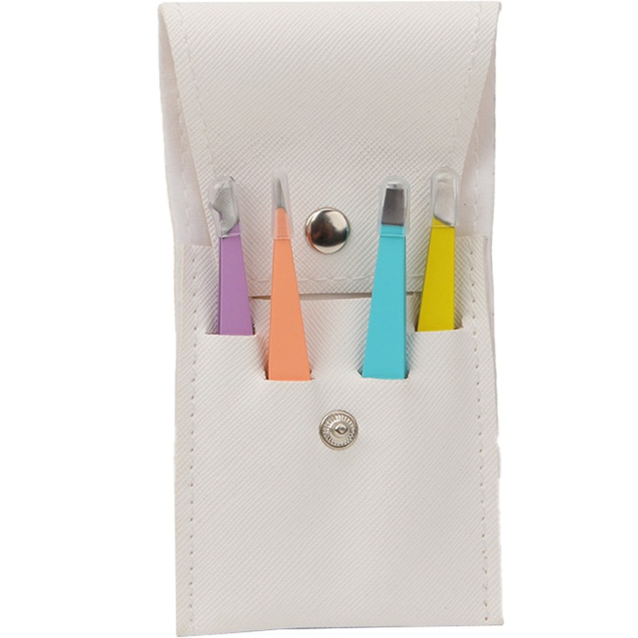 Set pensete HERUSI, otel inoxidabil, colorat, 3 piese