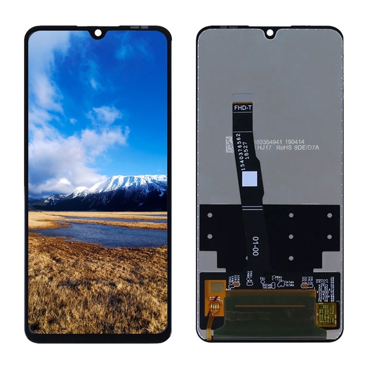 Display compatibil Huawei P30 Lite, negru, 19.5x103.7x33mm