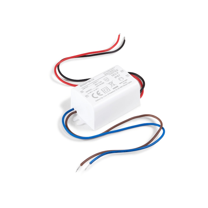 LED захранваща кутия 24V 0.25A 6W IP67 ESPE, LPA0624CV