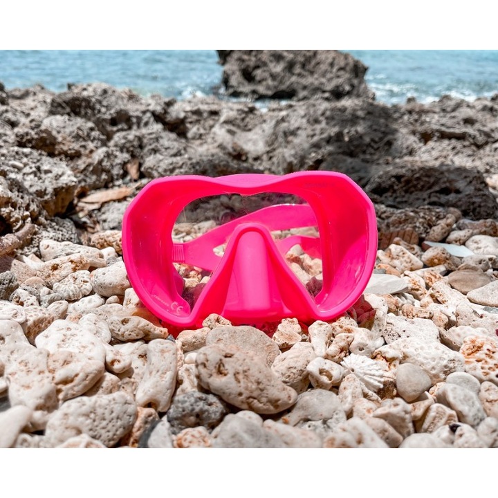 Masca Roz Masca snorkelng, BEUCHAT, Roz - eMAG.ro
