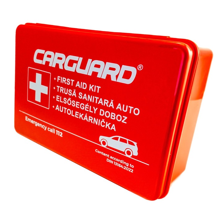 A teljes autós elsősegély-készlet, a Carguard 2026-ban lejár