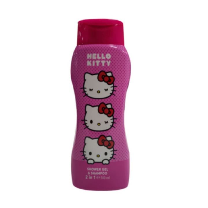 Sampon & Gel de dus 2 in 1 Hello Kitty, 500ml