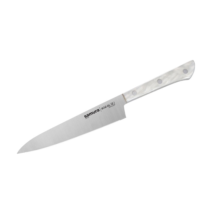 Samura HARAKIRI Cutit utilitar striat acril 6.0"/150 mm