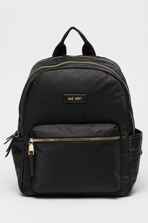 NINE WEST, Rucsac cu buzunar frontal cu fermoar Byron, Negru