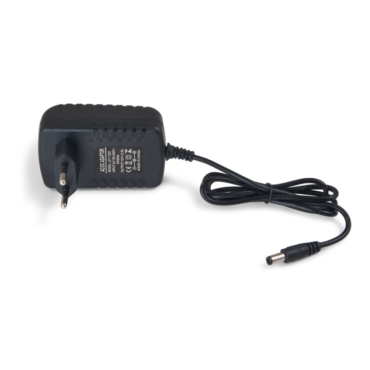 Adaptor priza 12V 30W 2.5A IP20, negru