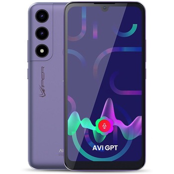 Telefon mobil Allview V10 Viper Lite, Dual SIM, 2GB RAM, 32GB, 4G, Purple