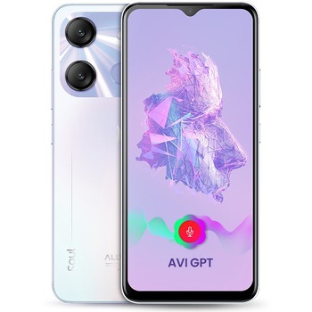 Telefon mobil Allview Soul X10 Lite, Dual SIM, 2GB RAM, 32GB, 4G, Pearl Light