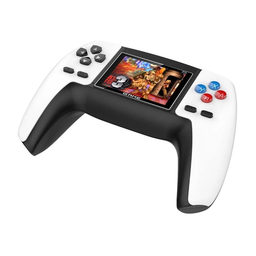 Consola jocuri video P5, portabila, 520 jocuri retro, rezolutie 320x240, White