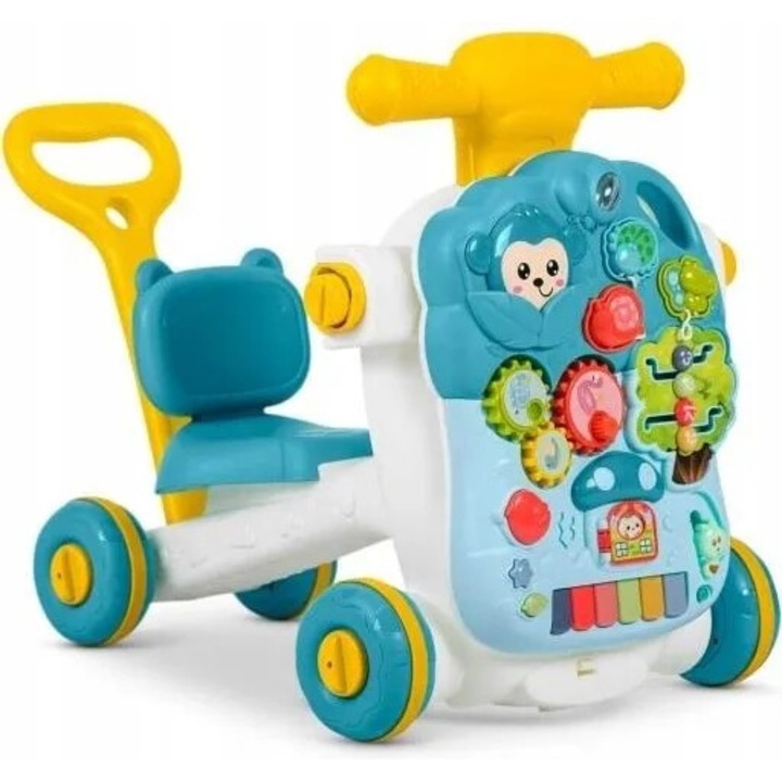 Проходилка, Мултифункционална, 4 в 1, Blue Monkey