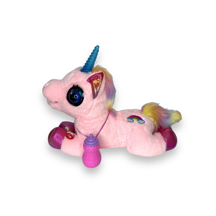 OEM Interaktív unikornis játék a Plus-tól, pislog és énekel, rózsaszín