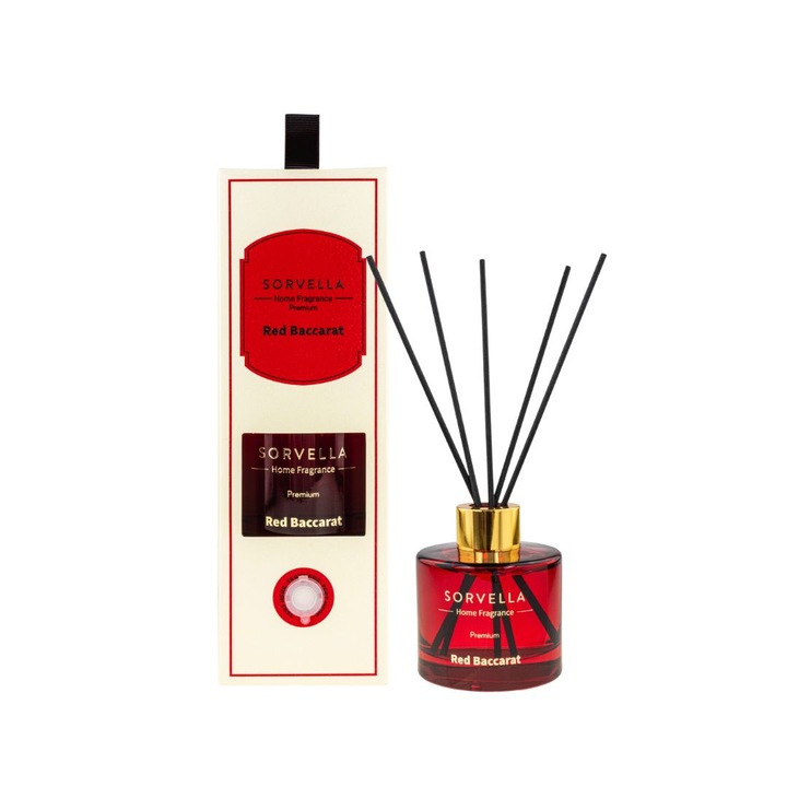 Sorvella Red Baccarat prémium szobaparfüm, 120 ml