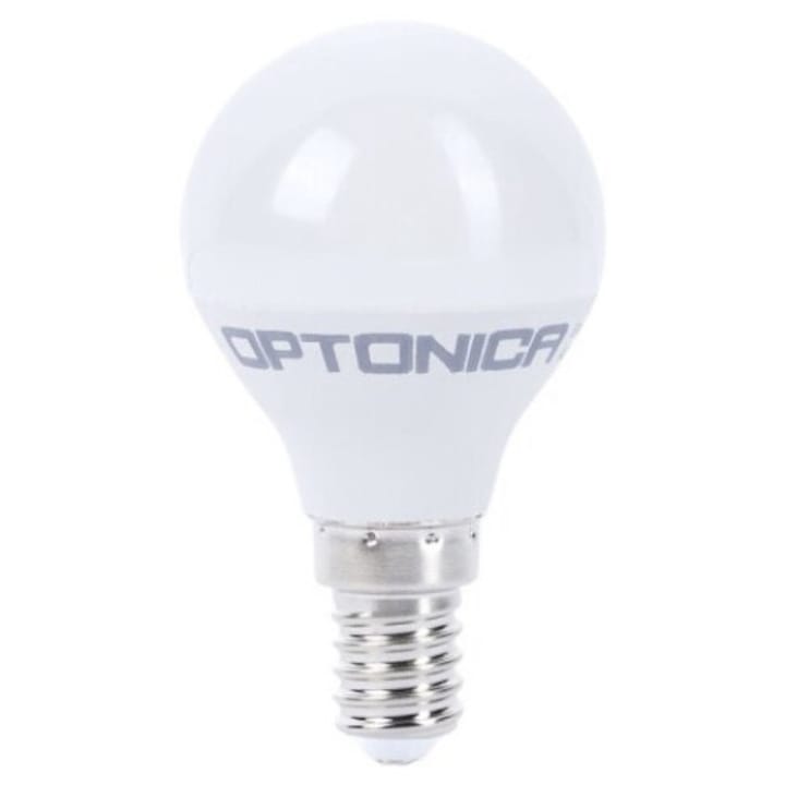 Bec LED Optonica OPT-1402, E14, G45, 5.5W, 450lm Dimmable