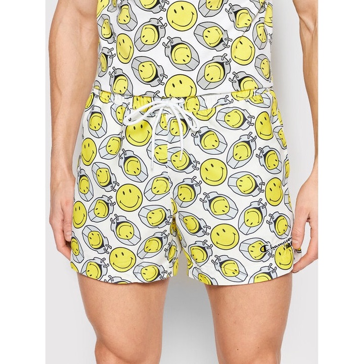 Férfi sport rövidnadrág, Champion, 872019, Többszínű, poliészter, M INTL