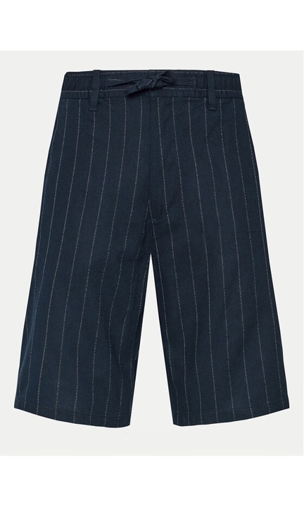 Férfi rövidnadrág, s.Oliver, 555245, Navy, vászon, 36 EU