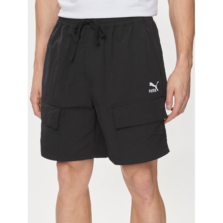 Férfi sportnadrág, Puma, 324827, Fekete, Nylon