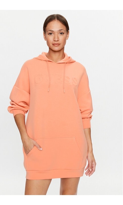 Rochie dama, guess, 303000103, Coral, Viscoza, Coral, L