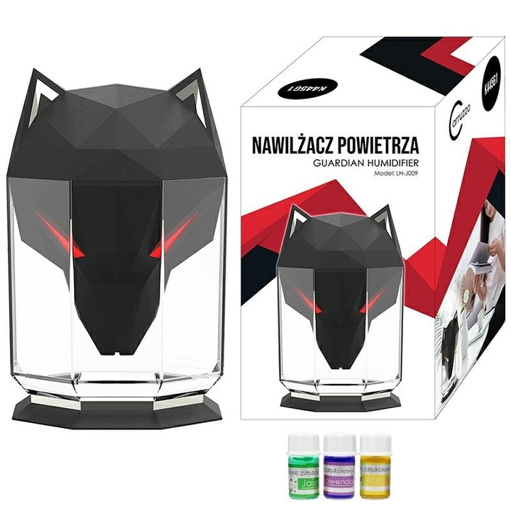 K445g1 Stílusos légpárásító, farkasfej formájú