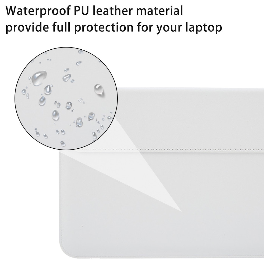 Geanta laptop set, Cozevdnt, 15 inch, piele artificiala, multicolor, protectie umeri