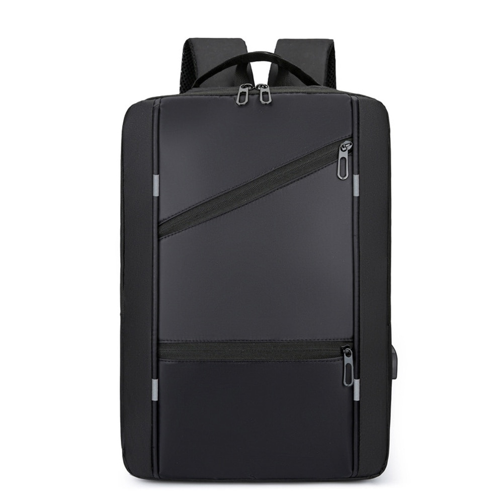 Rucsac laptop 15.6", AMRINUGL, impermeabil, cu port USB, negru