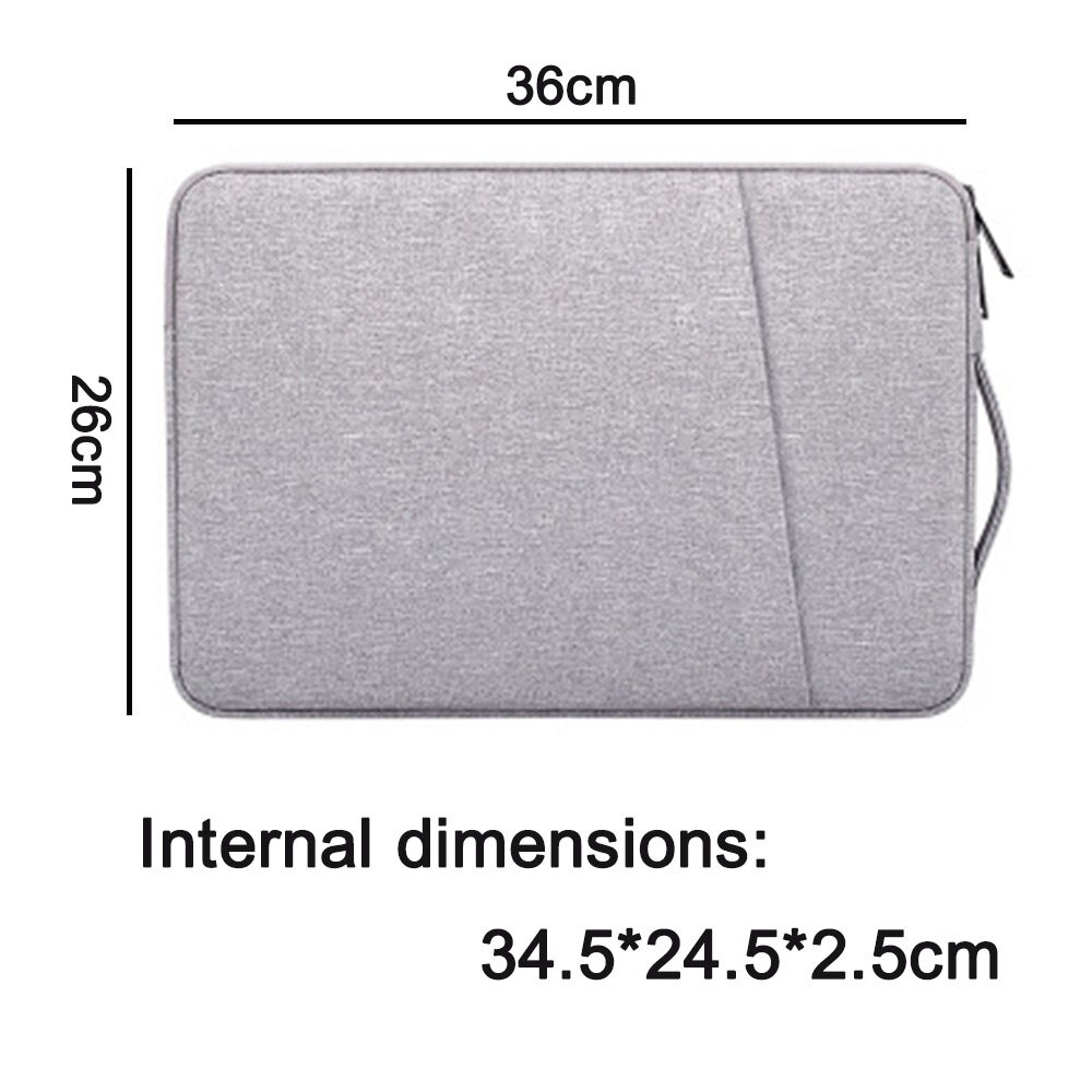 Husa laptop, compatibila MacBook Air, 13.3 inch, buzunar frontal