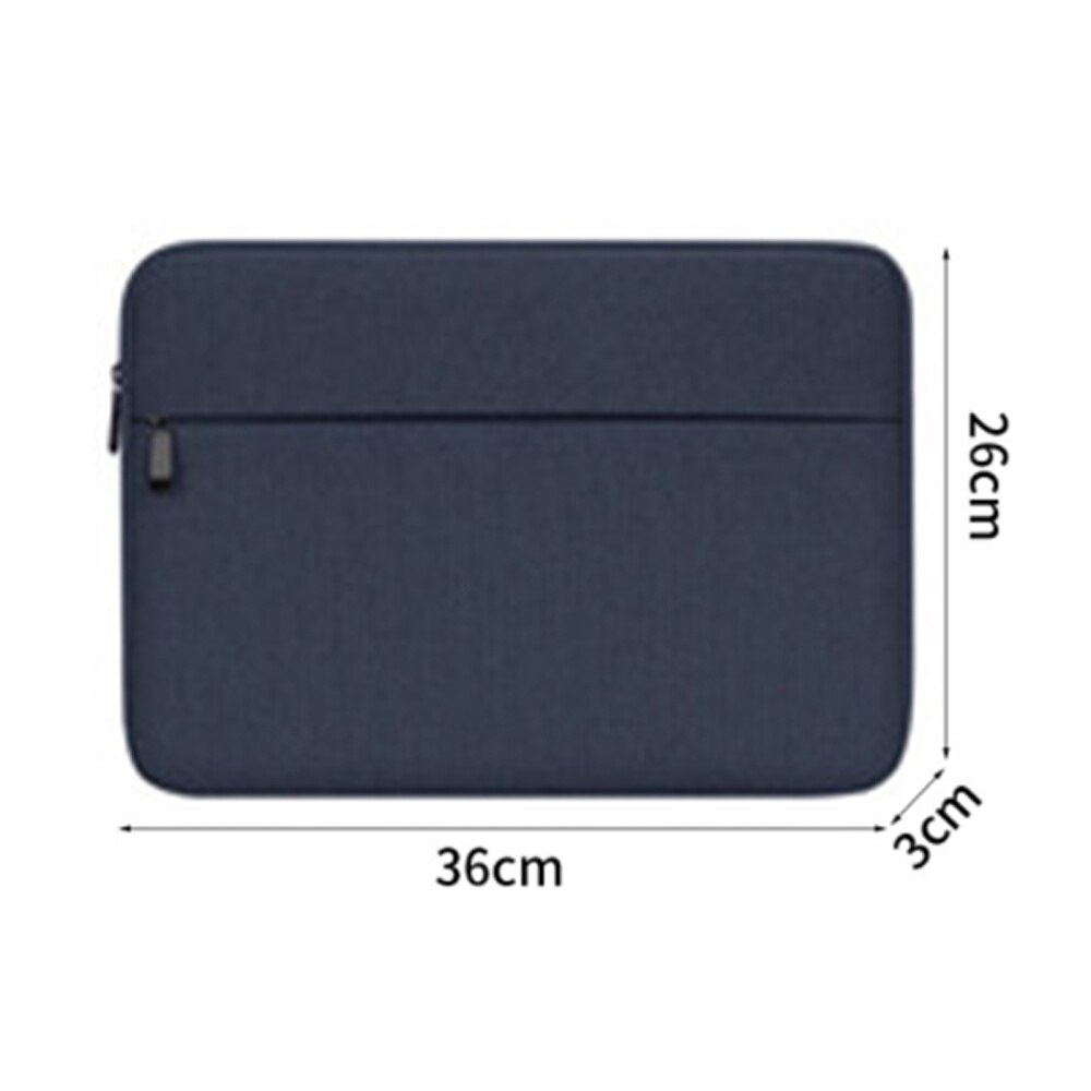 Geanta pentru laptop, Cozevdnt, impermeabila, albastru, poliester, 13 inch