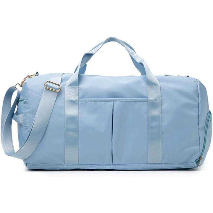 Jormftte sporttáska, 29L, vízálló, kék, 20"x9"x10"