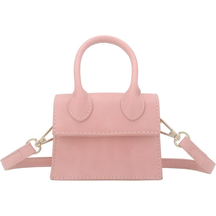Geanta crossbody mini pentru femei, Cozevdnt, piele sintetica, multicolor, 25l
