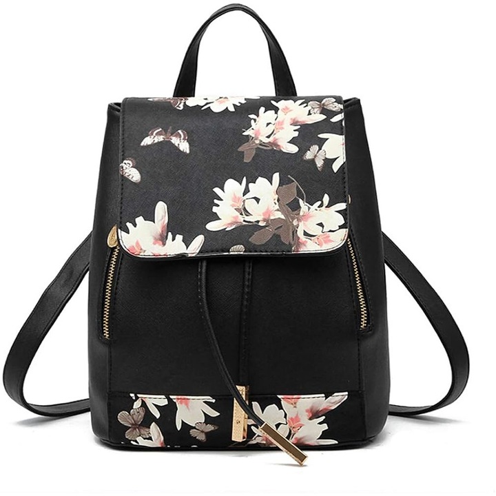 Rucsac femei Cozevdnt, multicolor, 25l, protectie umeri