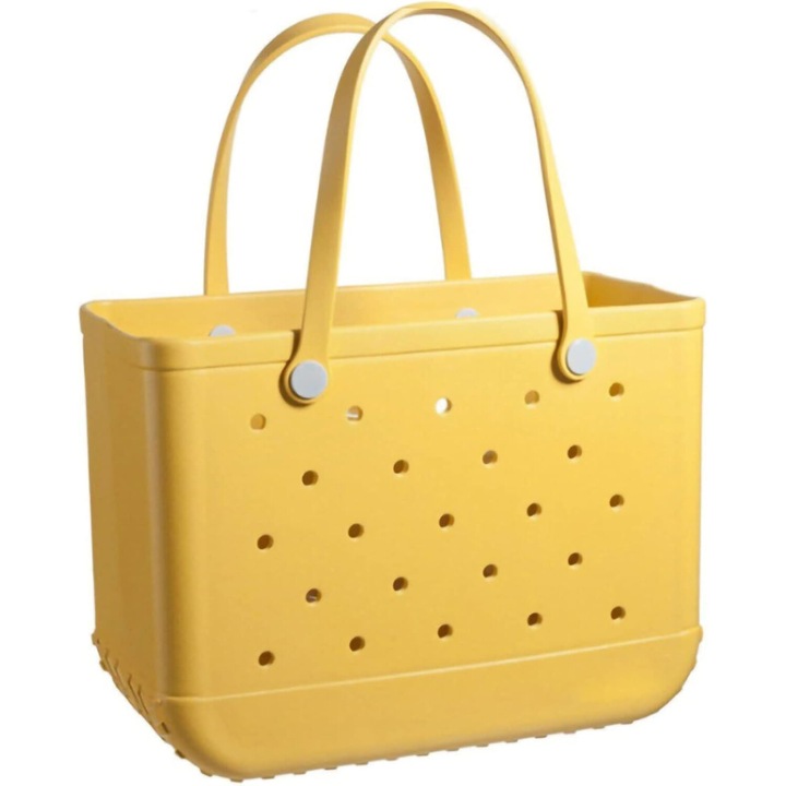 Geanta de plaja din cauciuc, Cozevdnt, impermeabila, multicolor, 25l