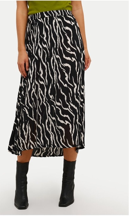 Fusta dama, kaffe, 582159, Negru, Viscoza