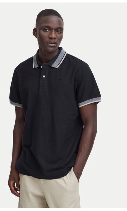 Férfi póló, BLEND, 540548, fekete, pamut