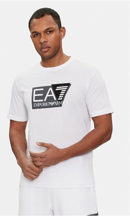 Мъжка тениска, Emporio Armani, 536282, бяла, памук