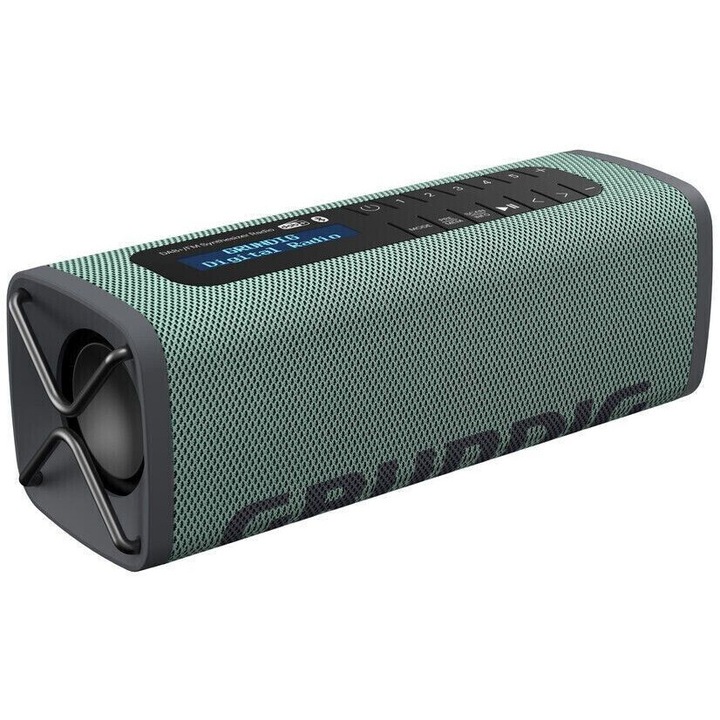 Boxa portabilă Xdobo Mirage 130W, Extra Bass, waterproof, set cu două microfoane