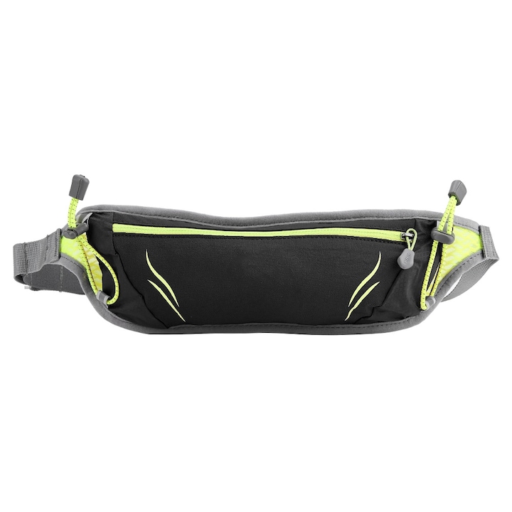 Longziming unisex sporttáska, vízálló, állítható pánttal, nagy kapacitású, fekete