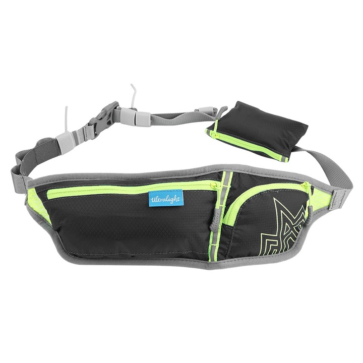 Longziming unisex sporttáska, ultrakönnyű, vízálló, állítható pánttal, fekete, nagy kapacitású, 65x130cm