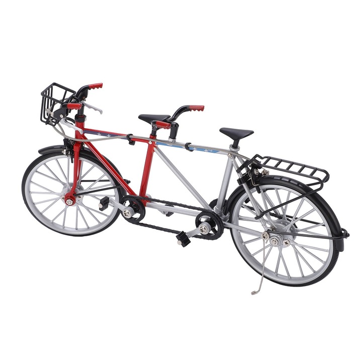 Model Bicicleta Metalica, Bizaical, 27.3x5.4x13cm, negru