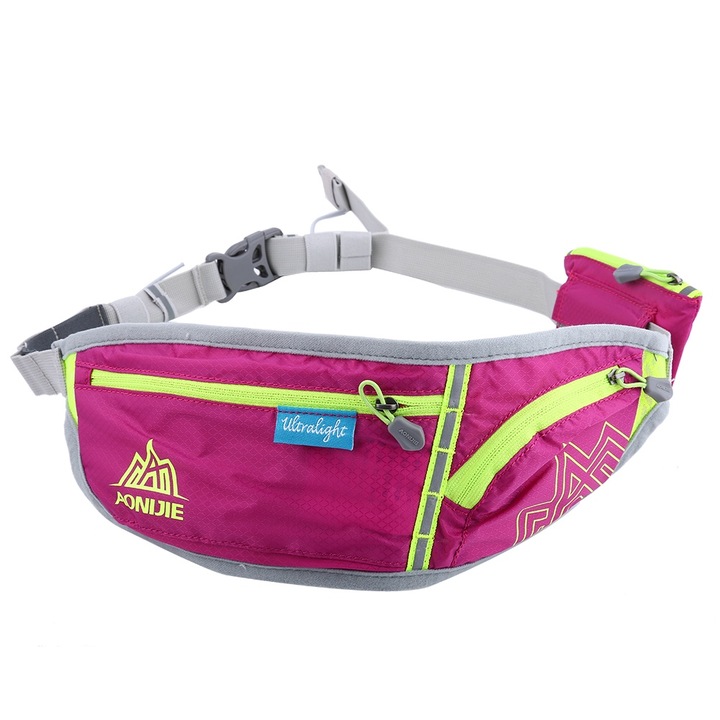 Jormftte állítható sporttáska szabadtéri tevékenységekhez, légáteresztő, rózsaszín-piros, hordozható méretek