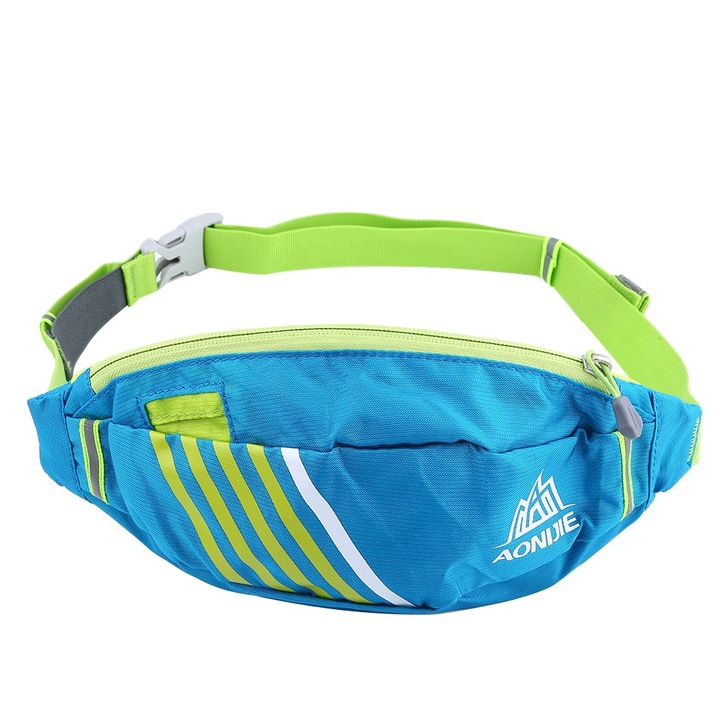 Jormftte állítható sporttáska szabadtéri tevékenységekhez, kék, könnyű és légáteresztő