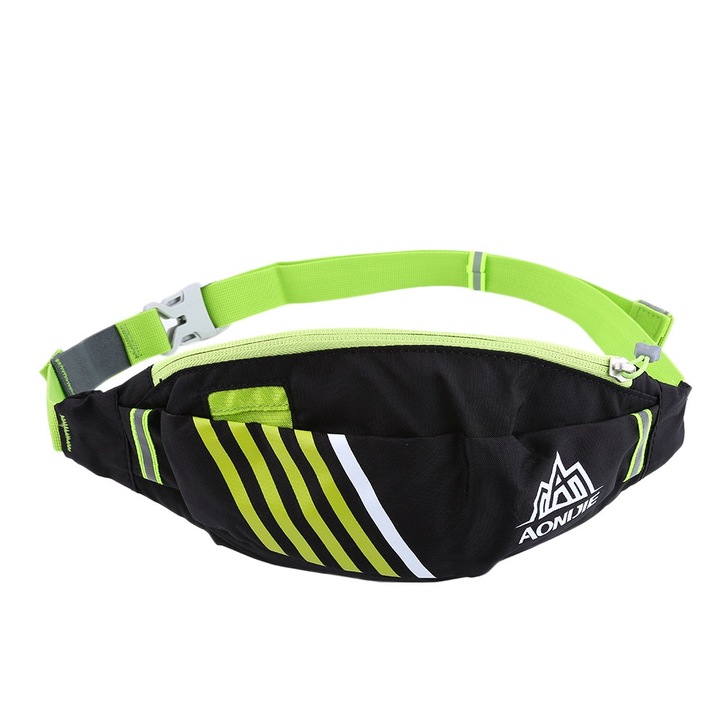 Jormftte állítható sporttáska szabadtéri tevékenységekhez, fekete, könnyű és légáteresztő