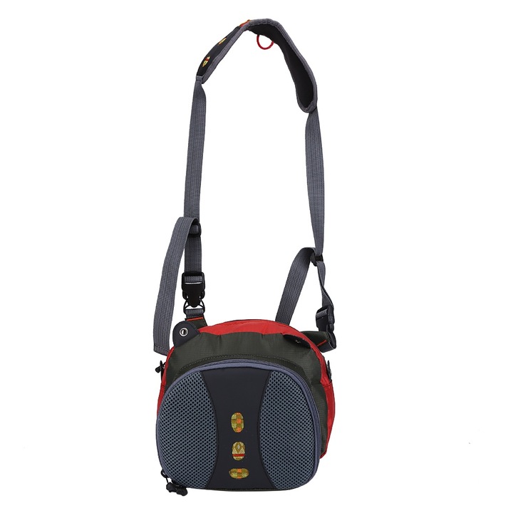 Sporttáska, Jormftte, nagy kapacitású, nylon anyag, állítható, horgászathoz és túrázáshoz