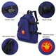 Rucsac unisex impermeabil Mmgoqqt, capacitate mare 20L, Tesatura Oxford, material durabil, 20x26x43cm, bleumarin
